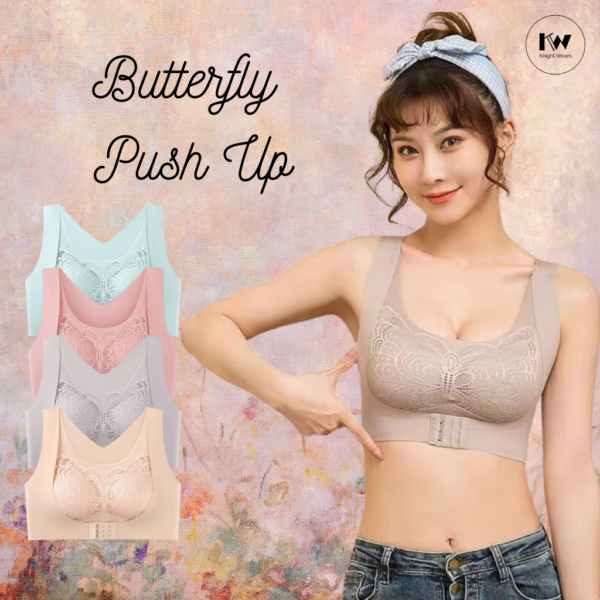 Butterfly Push Up Bra