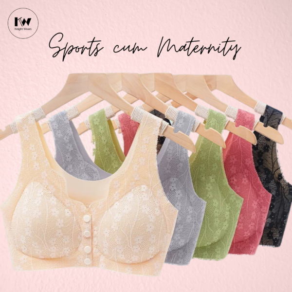 Maternity Sports Push up Bra - Image 4